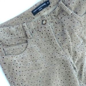Avenue Montaigne Ostrich Corduroy Pants 8 Boutique